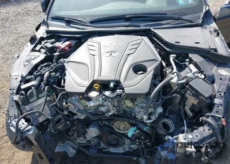 2020 Infiniti Q60 Pure from USA, damaged, VIN JN1EV7EL9LM380636